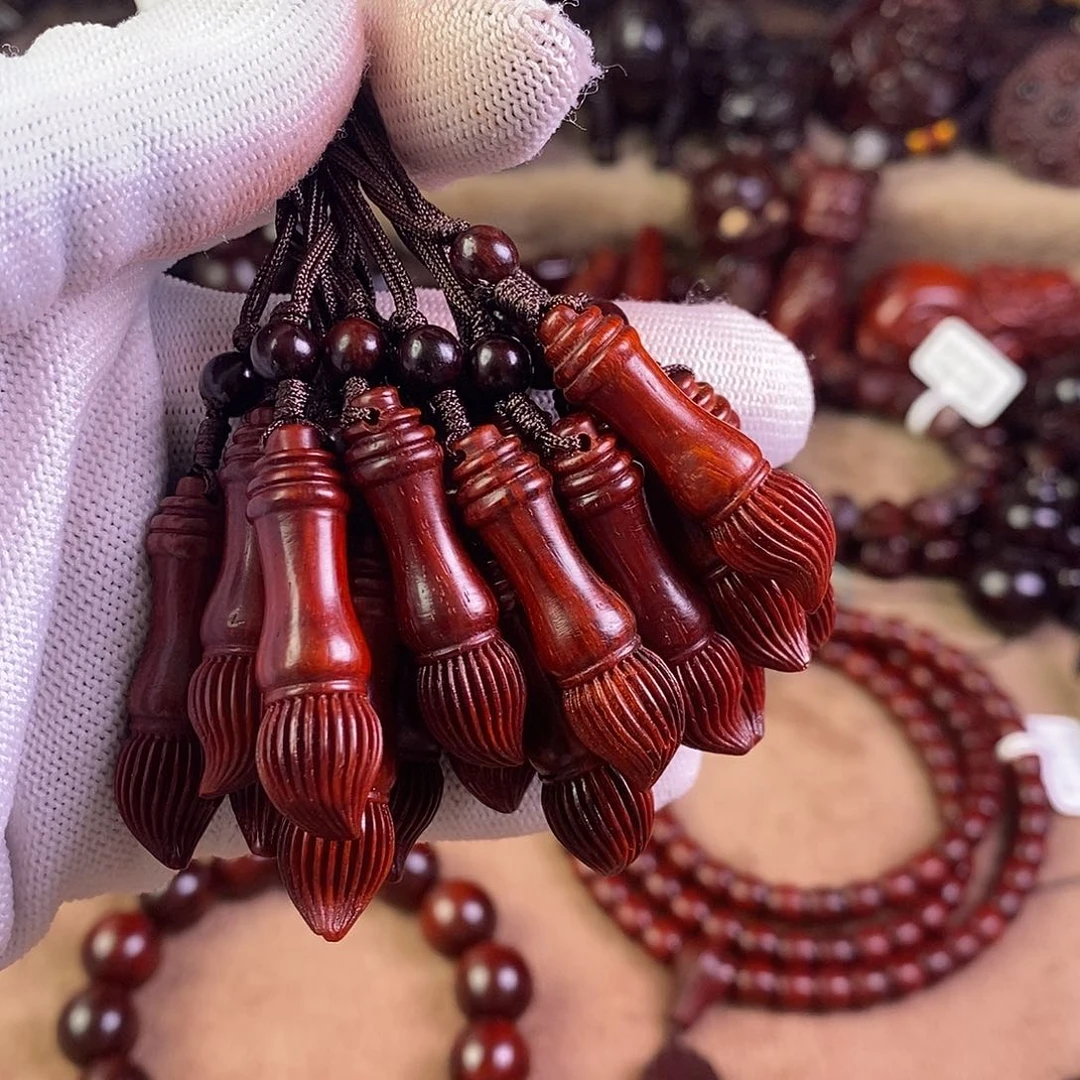 小叶紫檀手串/手链毛笔发其一