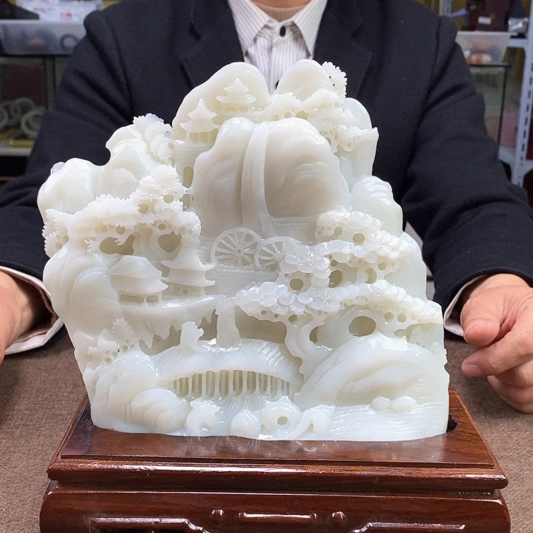 和田玉挂件未镶嵌