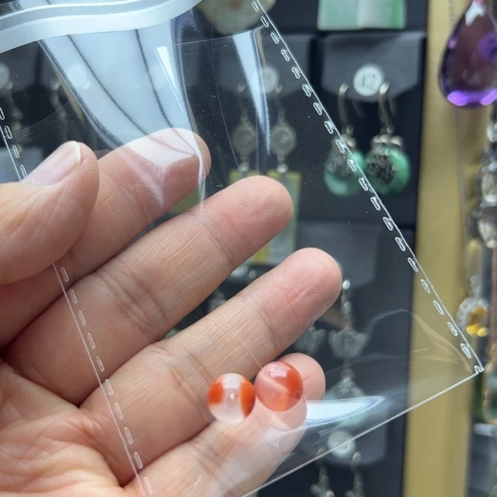 否***来南红玛瑙银S925镶嵌耳饰