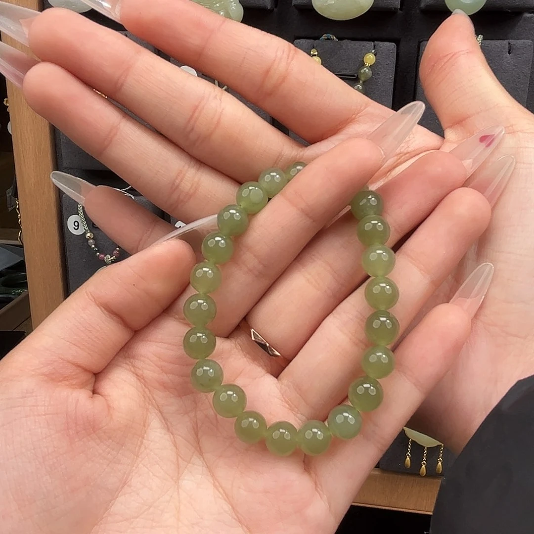 和田玉手链未镶嵌