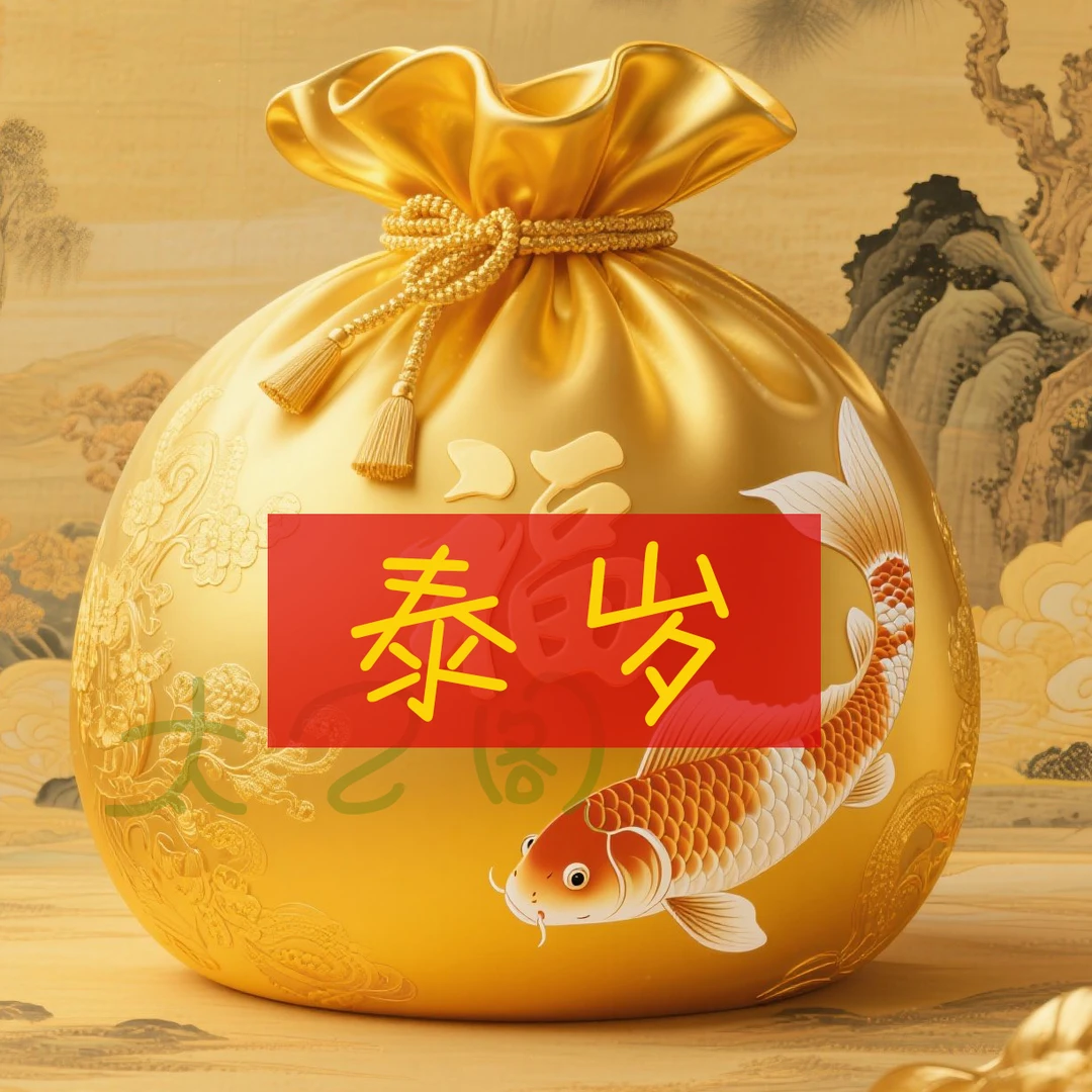 1号太虽【月观】生肖挂饰福袋车载摆件饰品