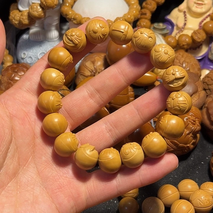 橄榄核手串/手链猴头哆啦A梦