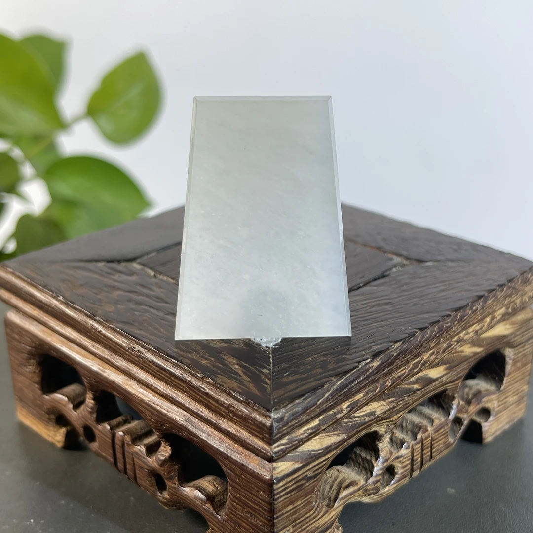 JXB24-109  天然缅甸A货翡翠  无事牌