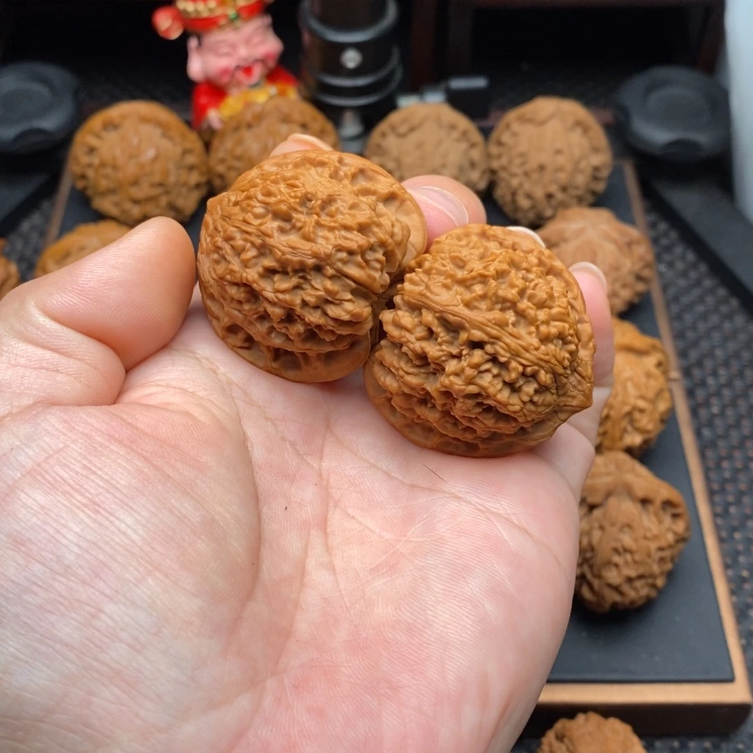把件文玩核桃全品满天星边肚40尺