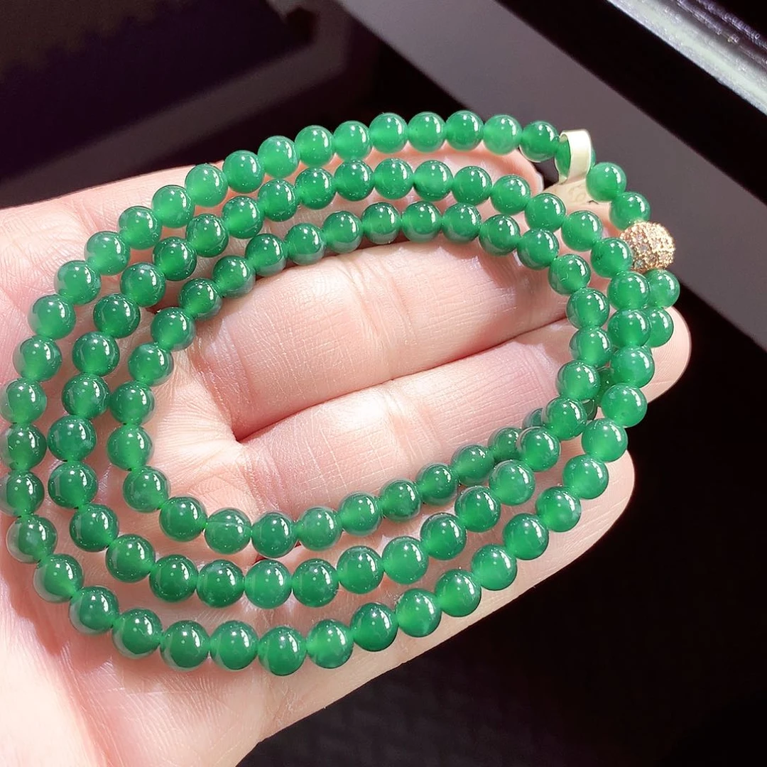 翡翠手链未镶嵌天然翡翠手链未镶嵌