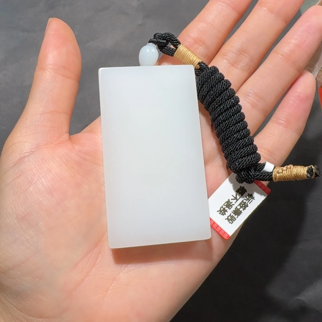 竹***湘和田玉未镶嵌颈饰