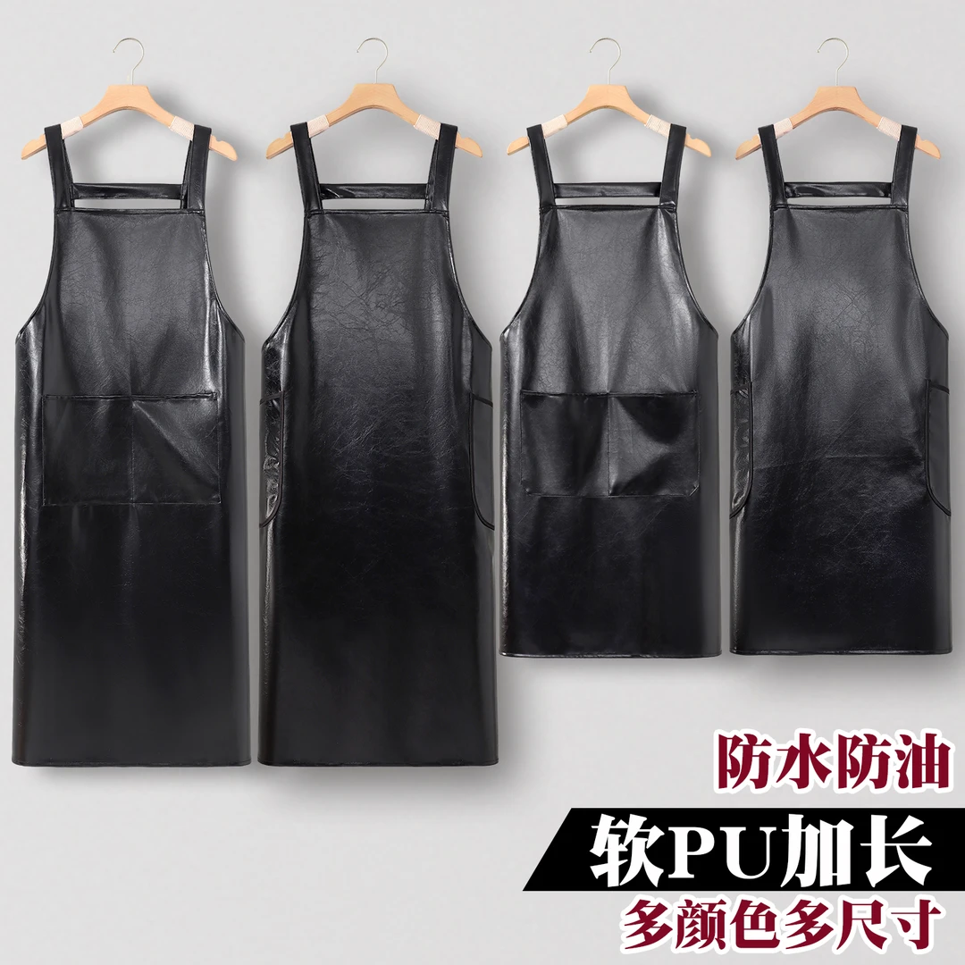 卖肉专用围裙厨房家用撸猫防水防油2025新款餐饮上班定制工作服女