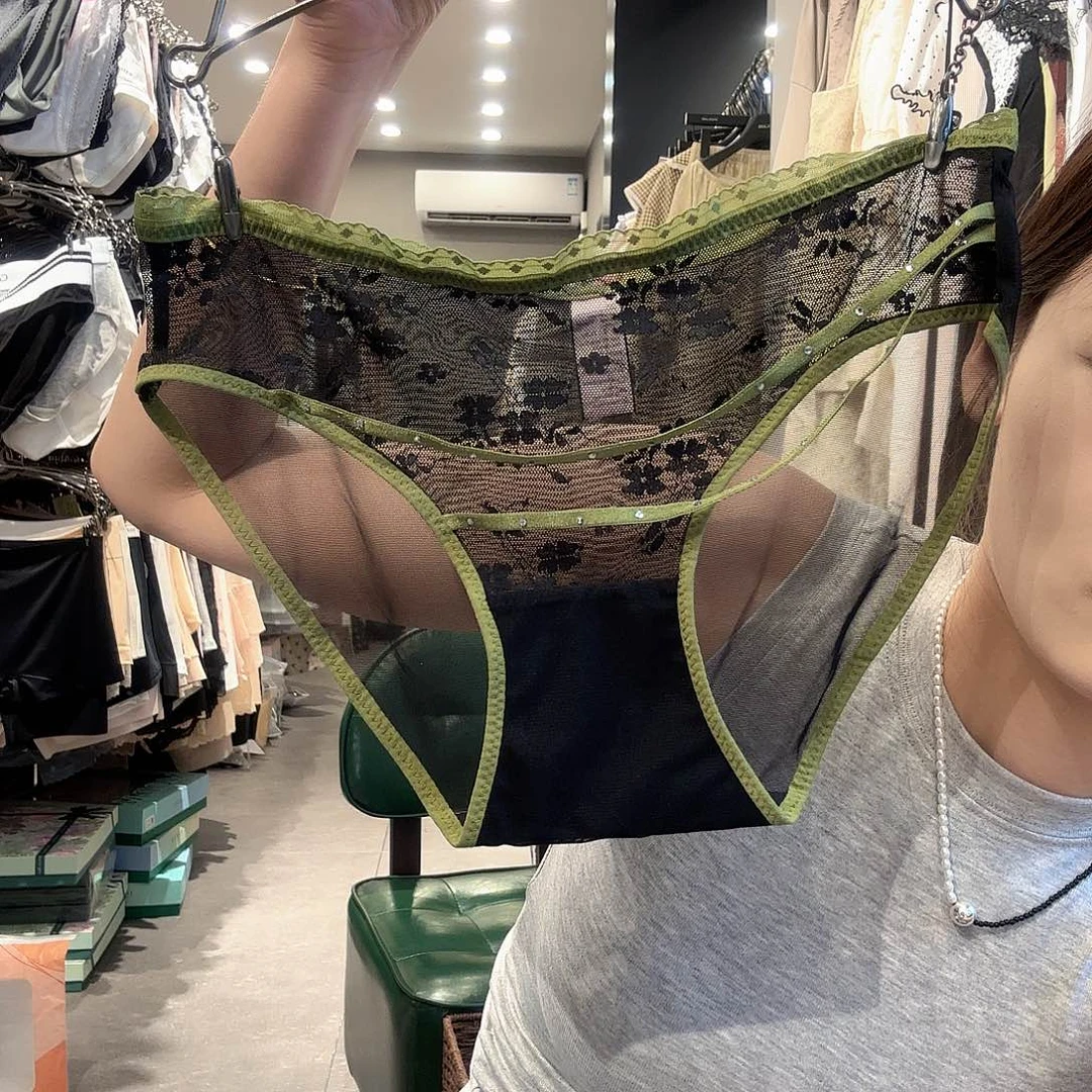 蕾丝内裤女夏季薄款