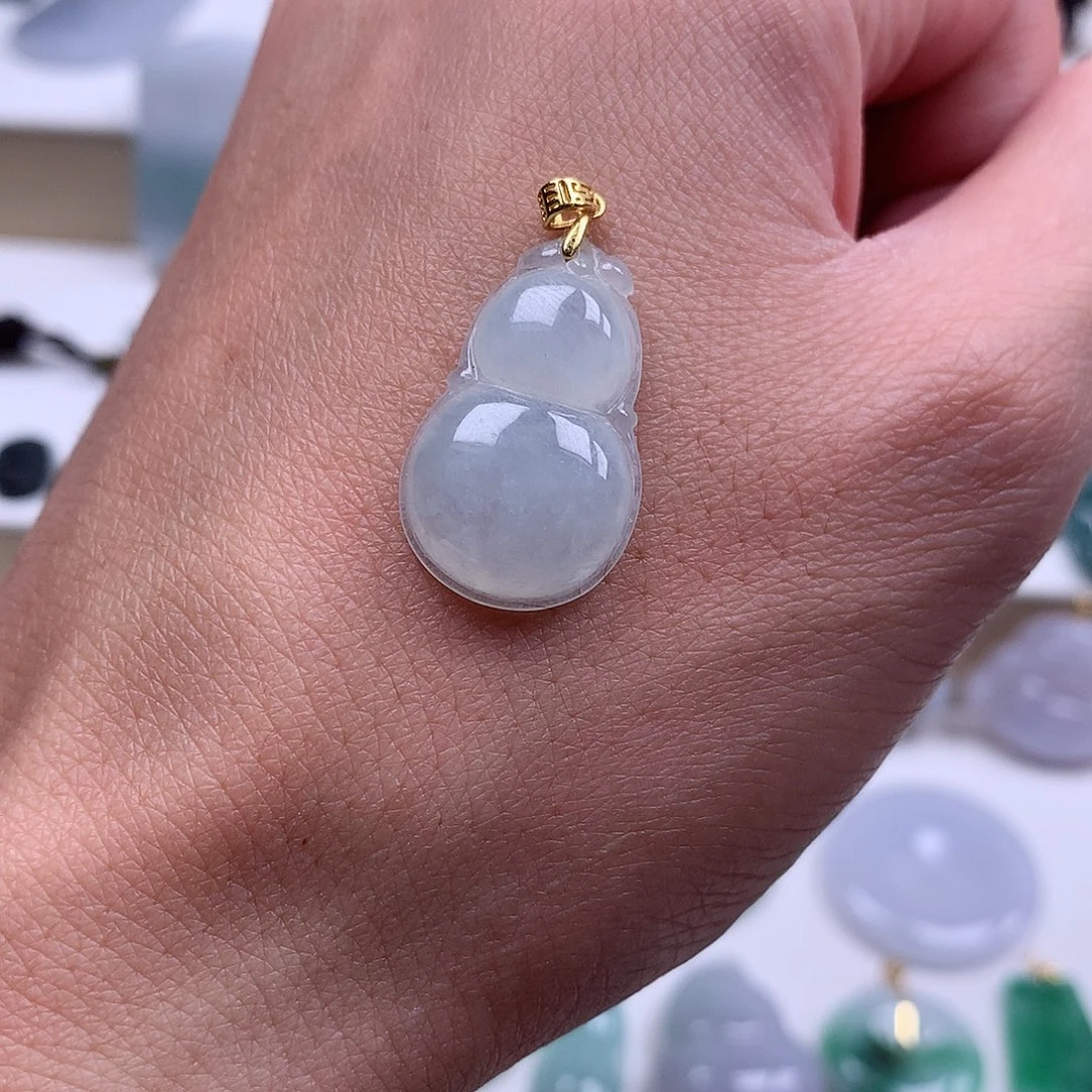 翡翠未镶嵌颈饰翡翠葫芦66