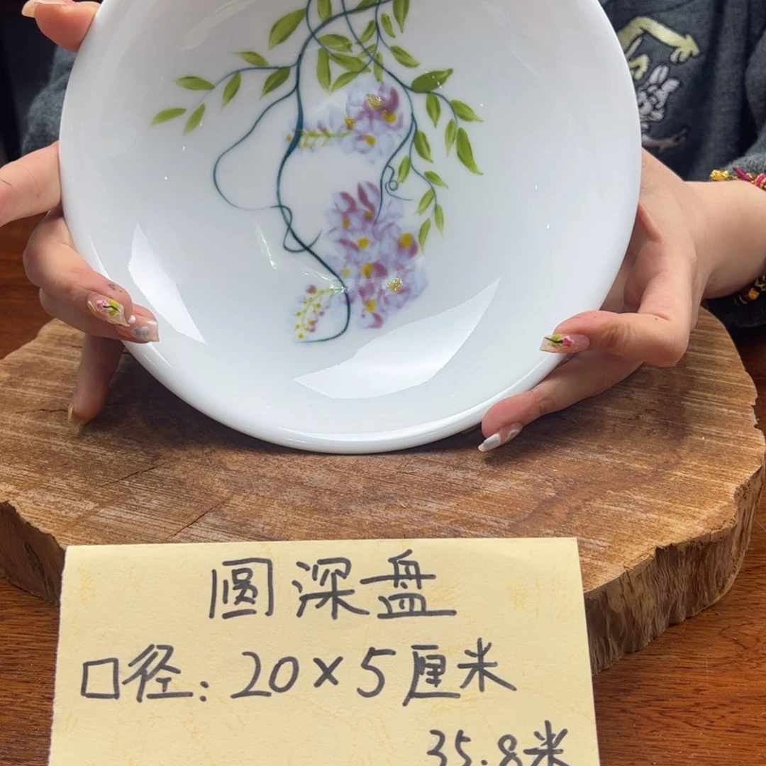 瓷片景德镇陶瓷手工手绘制作