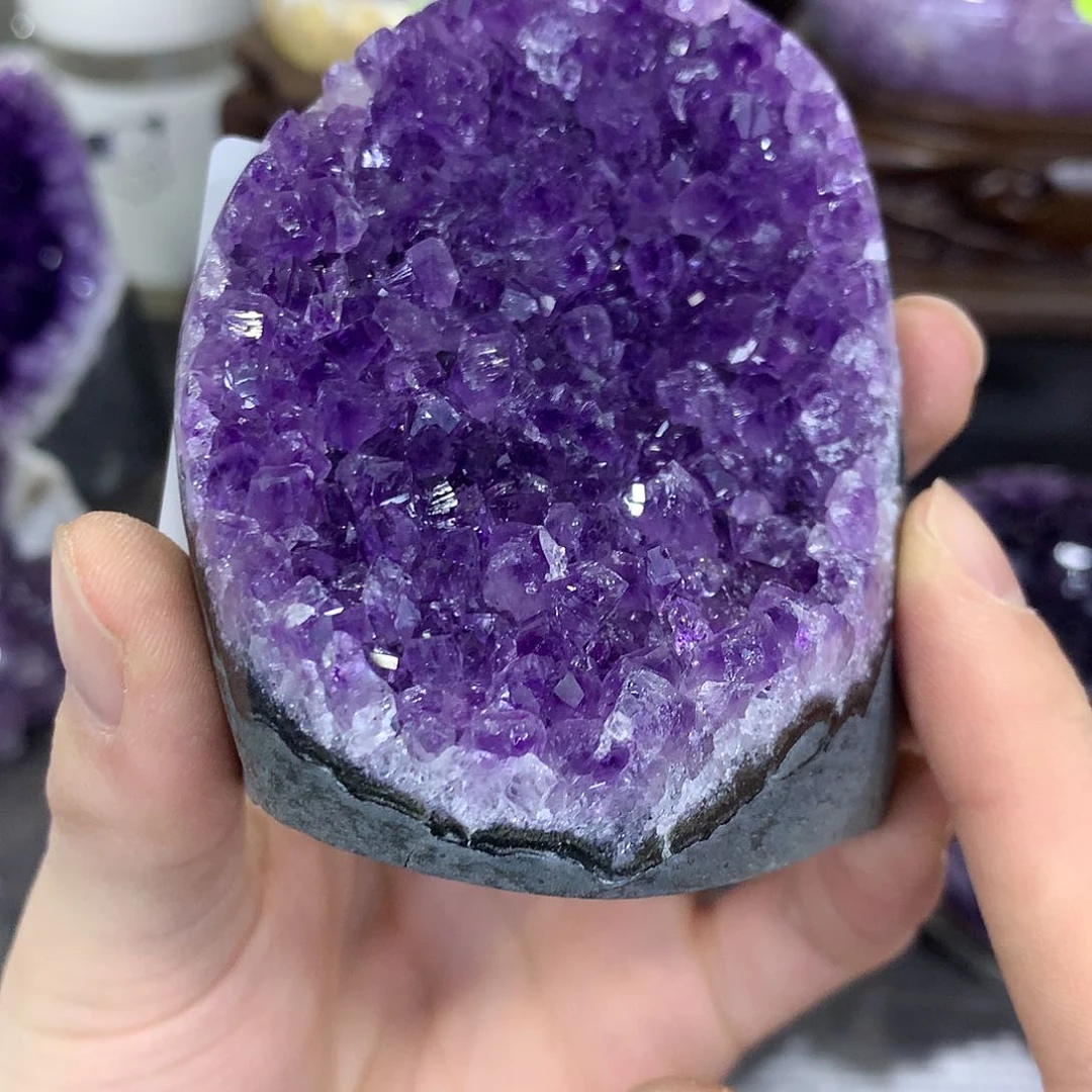 紫晶珠宝半成品未镶嵌716