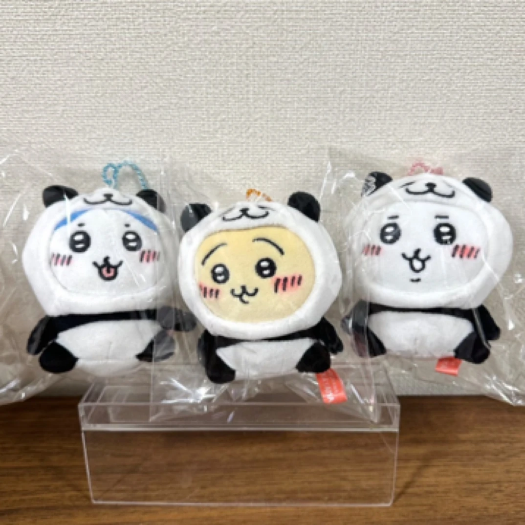Chiikawa和歌山限定熊猫毛绒挂件