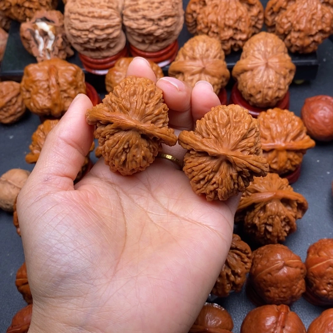 把件文玩核桃42四座楼