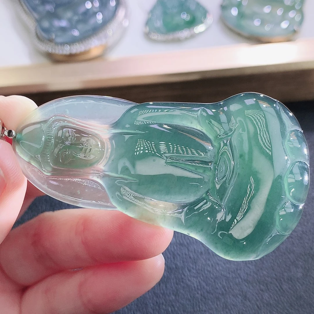 翡翠未镶嵌挂件翡翠