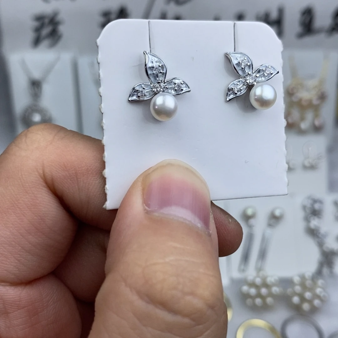 耳饰淡水珍珠未镶嵌