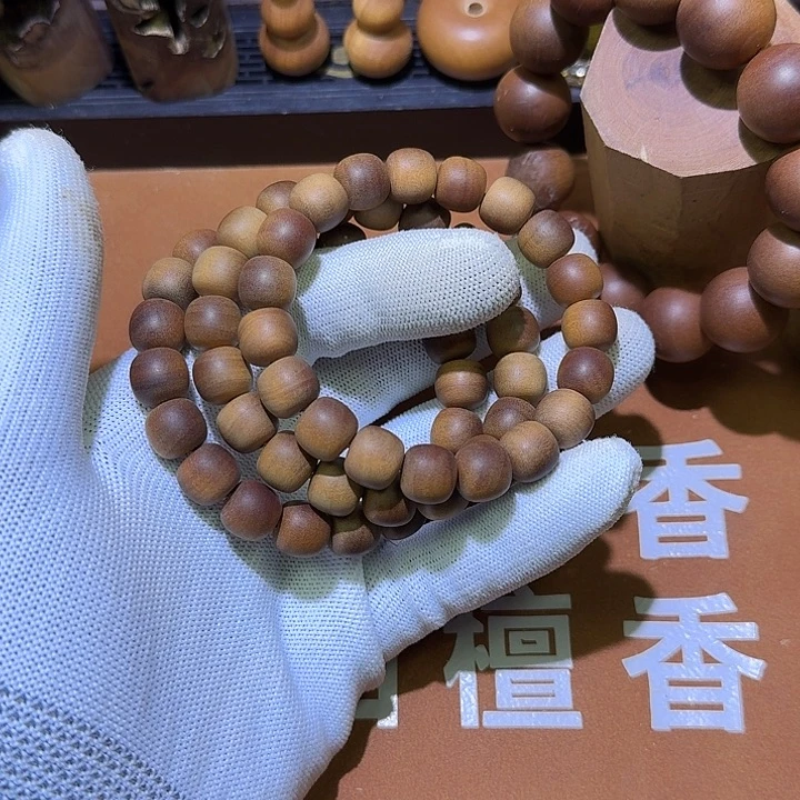 檀香木百年系列10.11×19颗黑肉横纹沉水