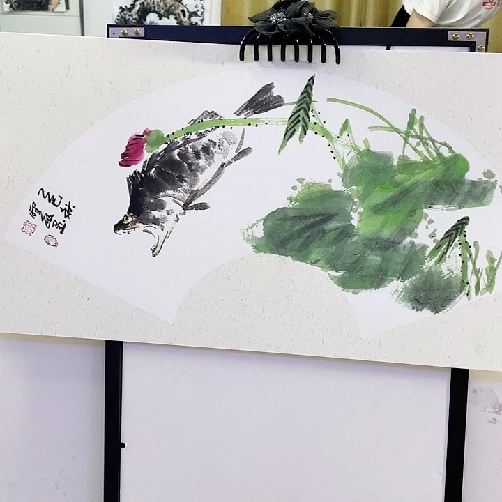 国画张圣敏先生纯手绘作品