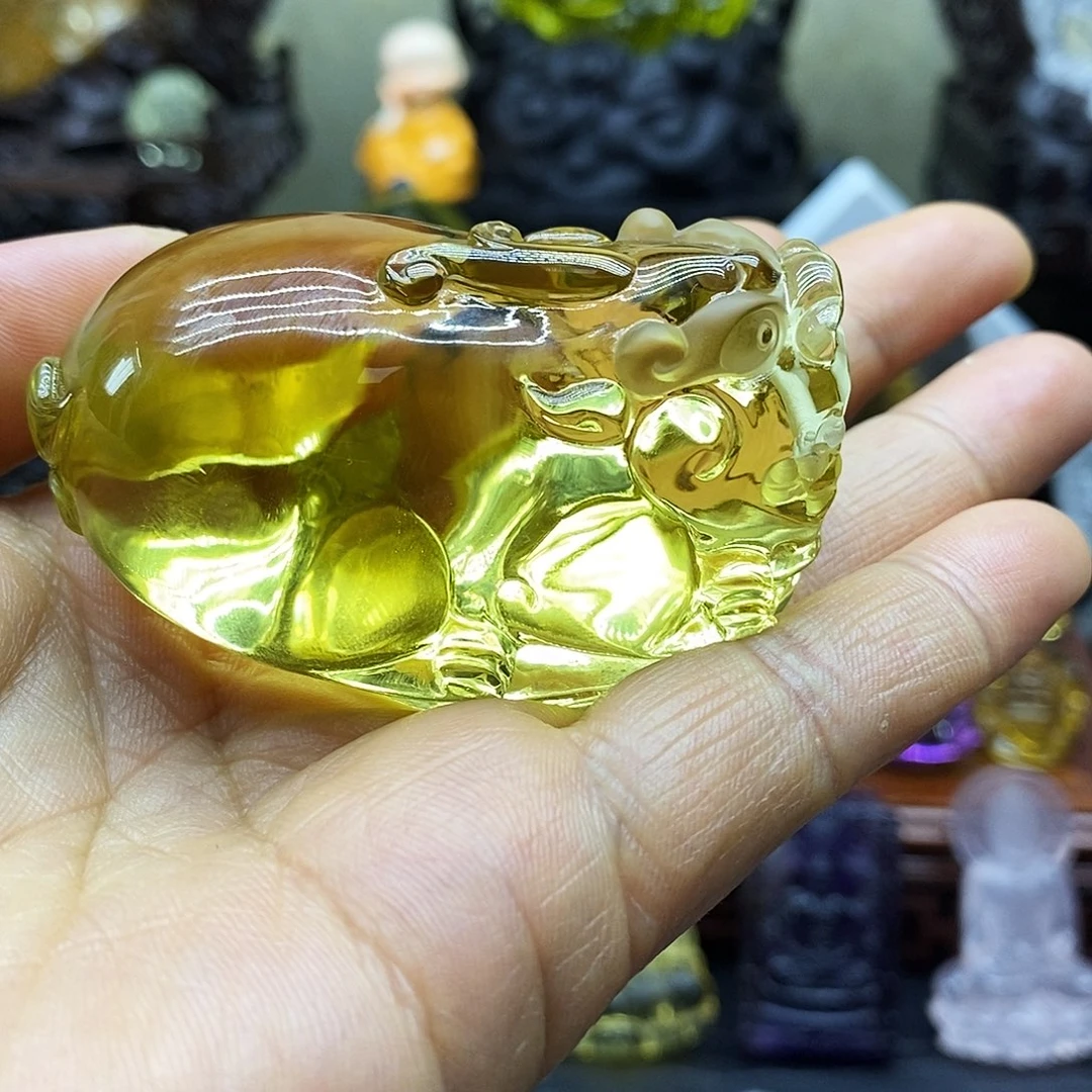 水晶水晶手把件未镶嵌未镶嵌青**姐