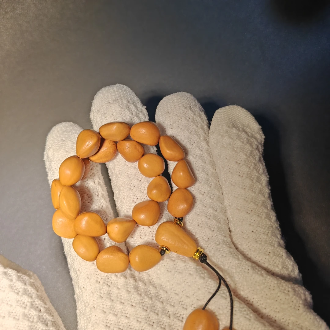 非金属木质手链 小尺寸精配东北野生松子文玩一图一物文玩10×12