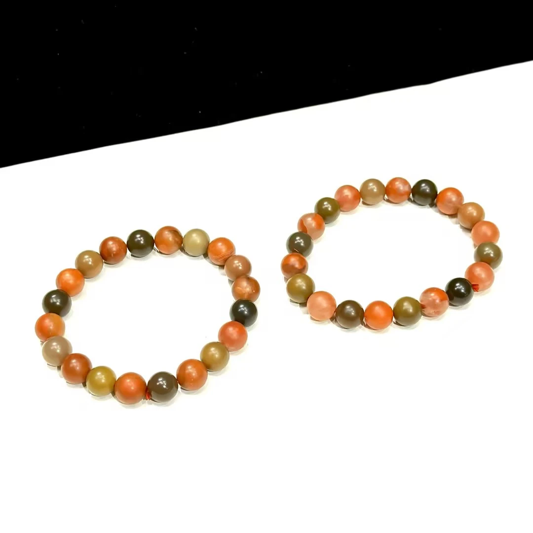 【DL】包浆南红玛瑙手串-约9mm（多样性发其一）