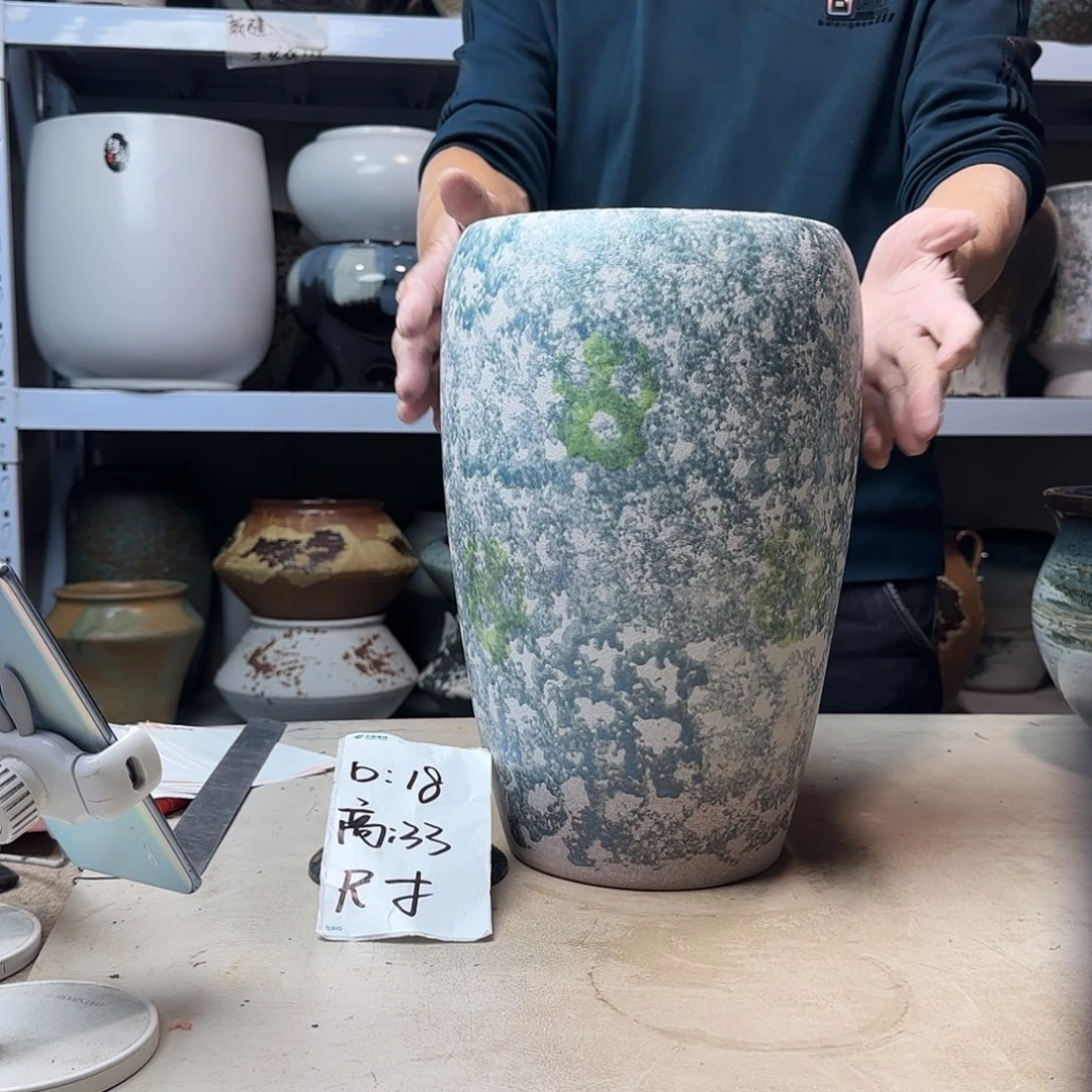 紫砂花盆尺寸18@32