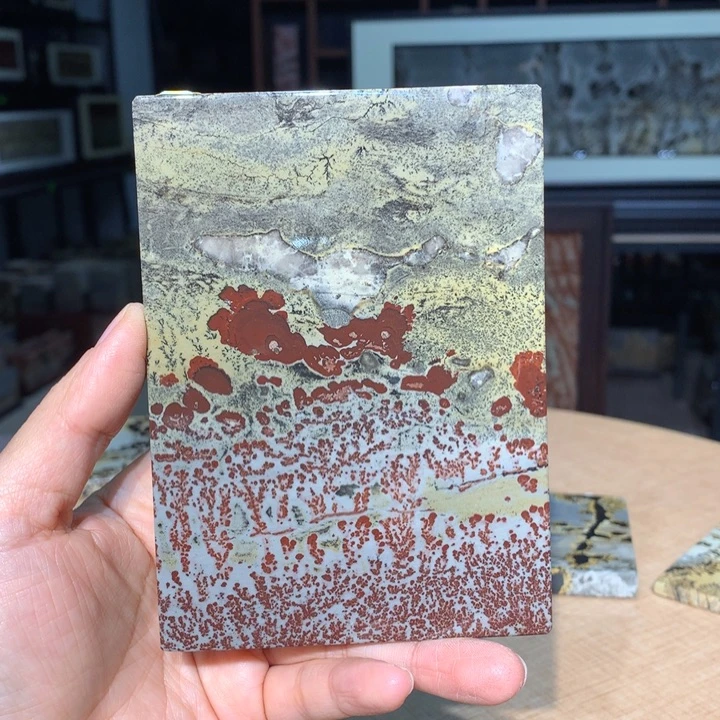 广西国画石摆件，观赏收藏