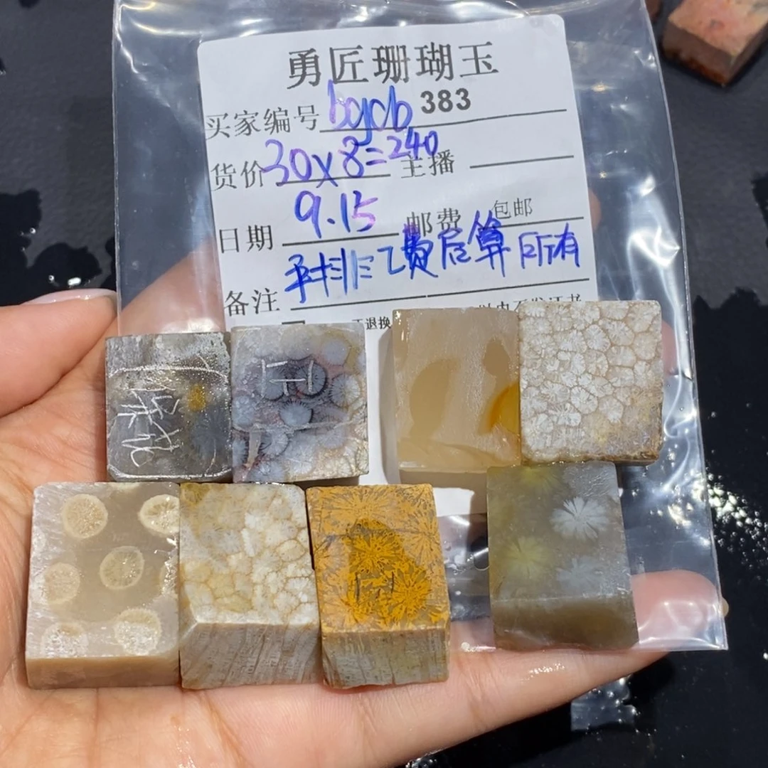 【闪购商品】未镶嵌珊瑚玉硅化玉b**b