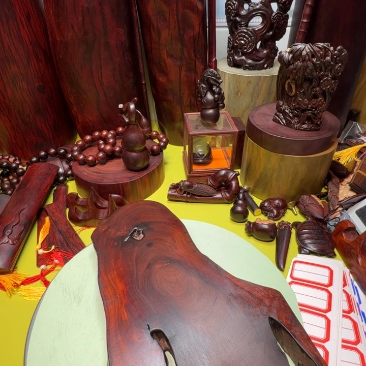 用***1非洲紫檀（红花梨）