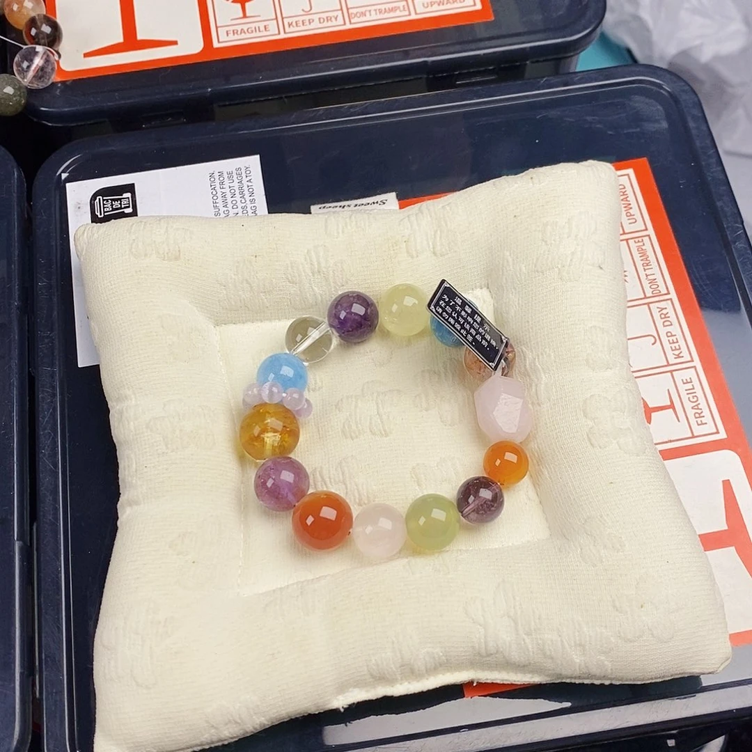 银S925镶嵌水晶手链