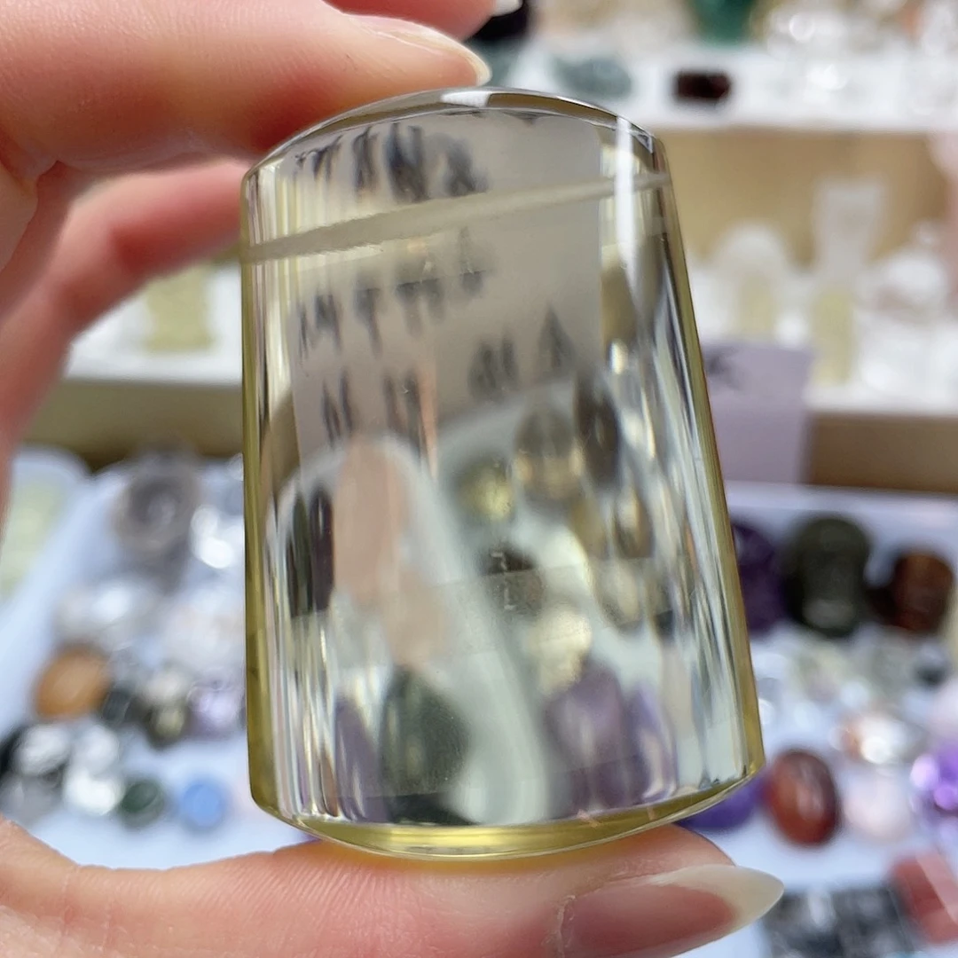 黄晶珠宝半成品未镶嵌6129