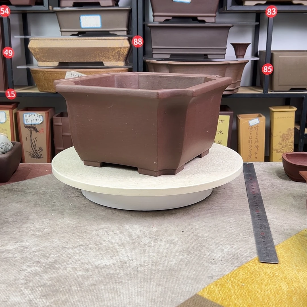 @***@花盆紫砂福利盆，四方