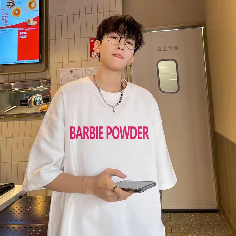 潮牌小众字母印花纯棉短袖T恤男女夏季街头痞帅百搭休闲ins潮上衣