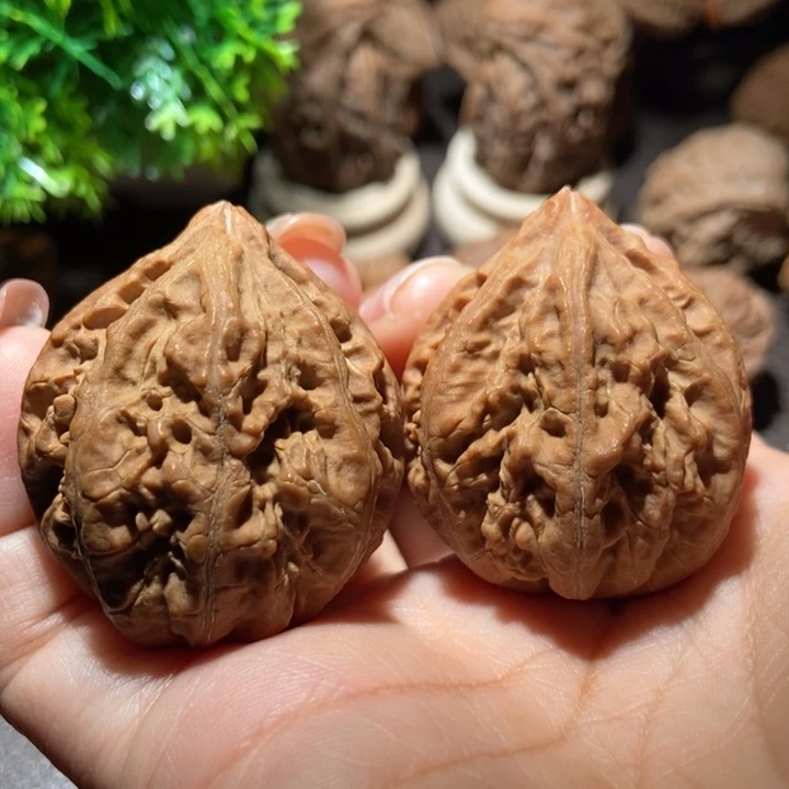 把件文玩核桃东北楸子小雪58