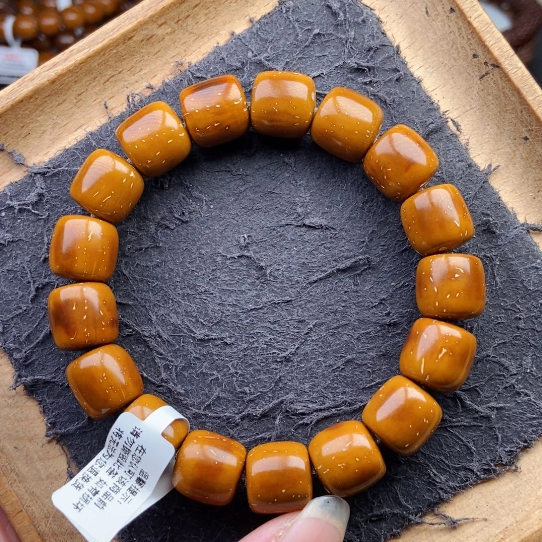 手串紫金鼠12.5mm近实心精品黄金甲