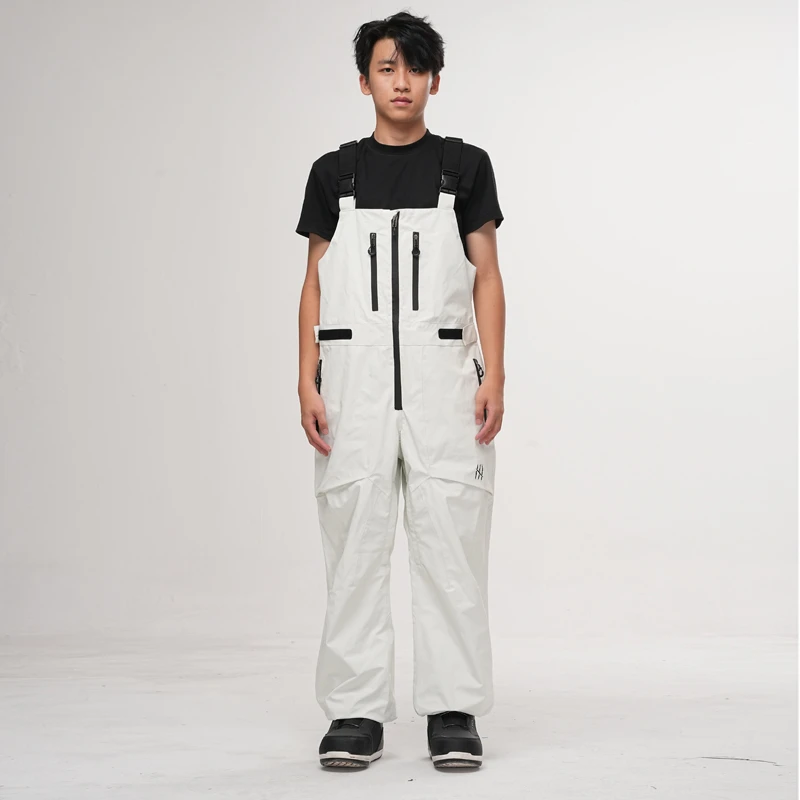 APVCX雪季新款免脱加绒滑雪背带裤女男款单板防水防寒防风户外