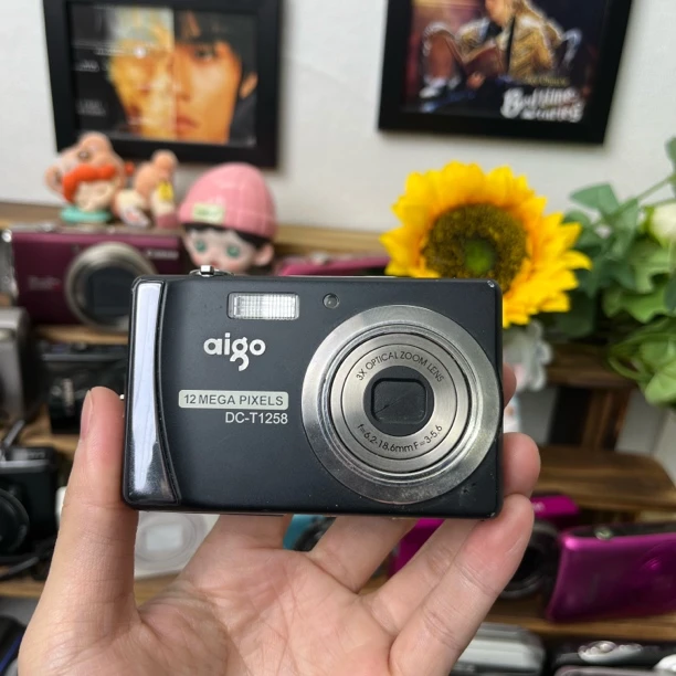 95新 aigo/爱国者 爱国者t1258冷白皮氛围感送相机包