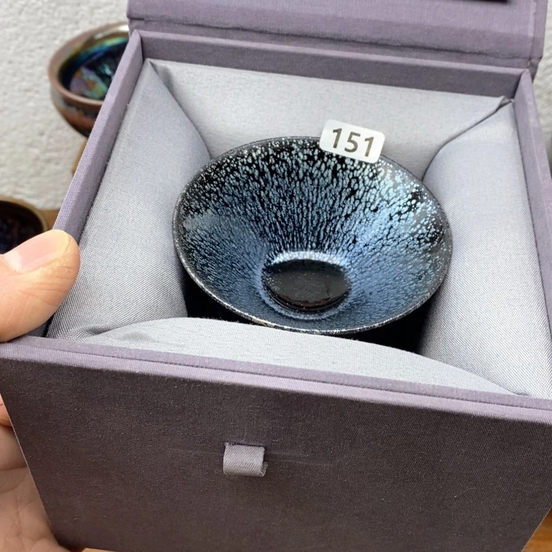 茶盏沉**习建盏主人杯漂亮151