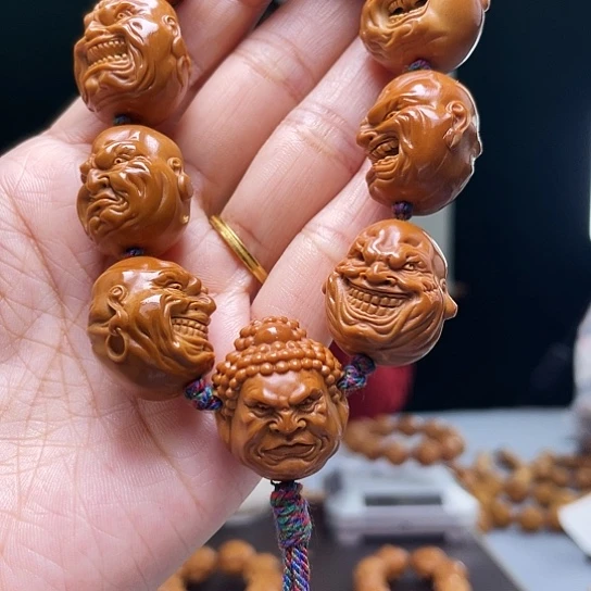 橄榄核手串/手链照*光橄榄核