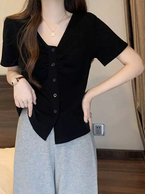 9911-1#新款女装时尚上衣