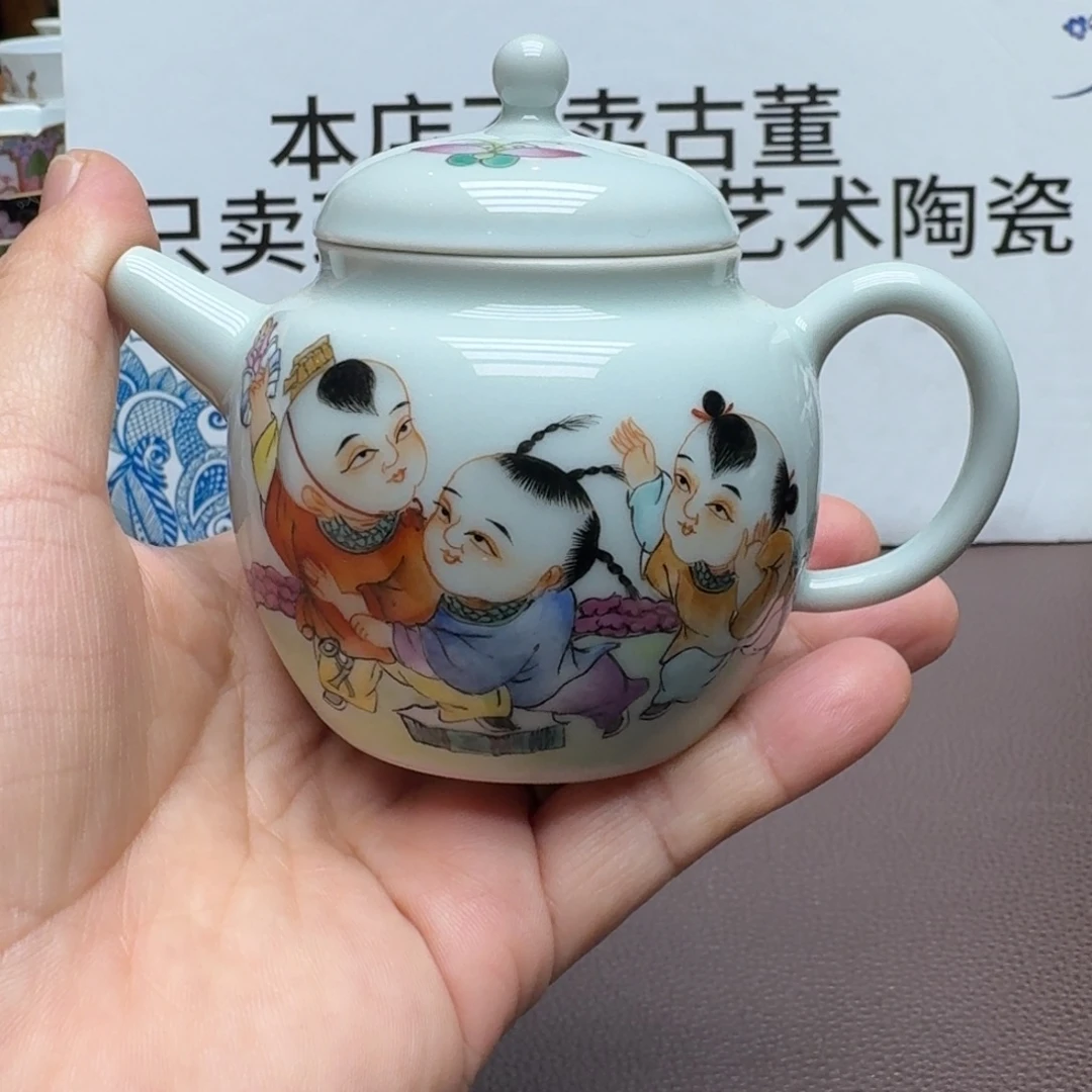 景德镇手工手绘展示