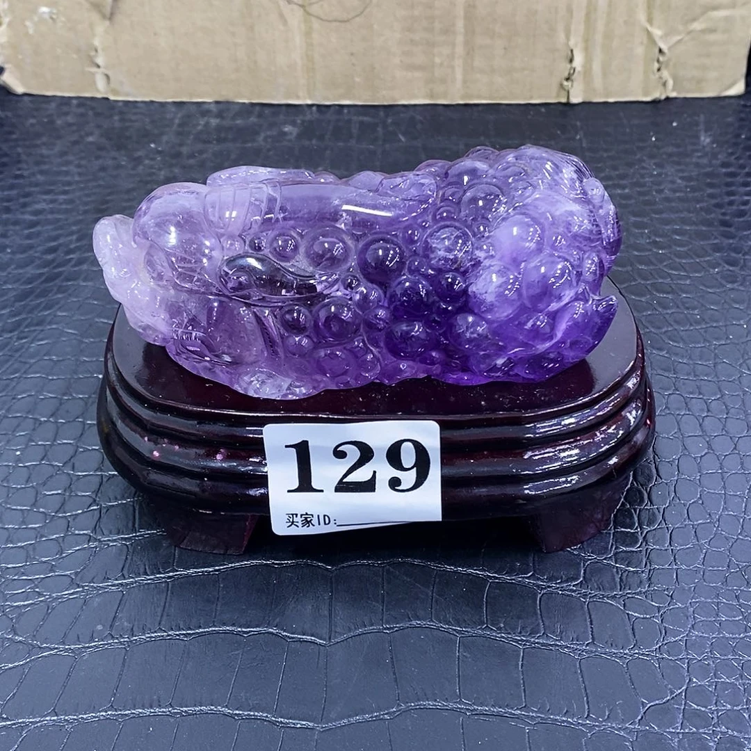 未镶嵌大型摆件（非配饰）紫晶紫水晶129