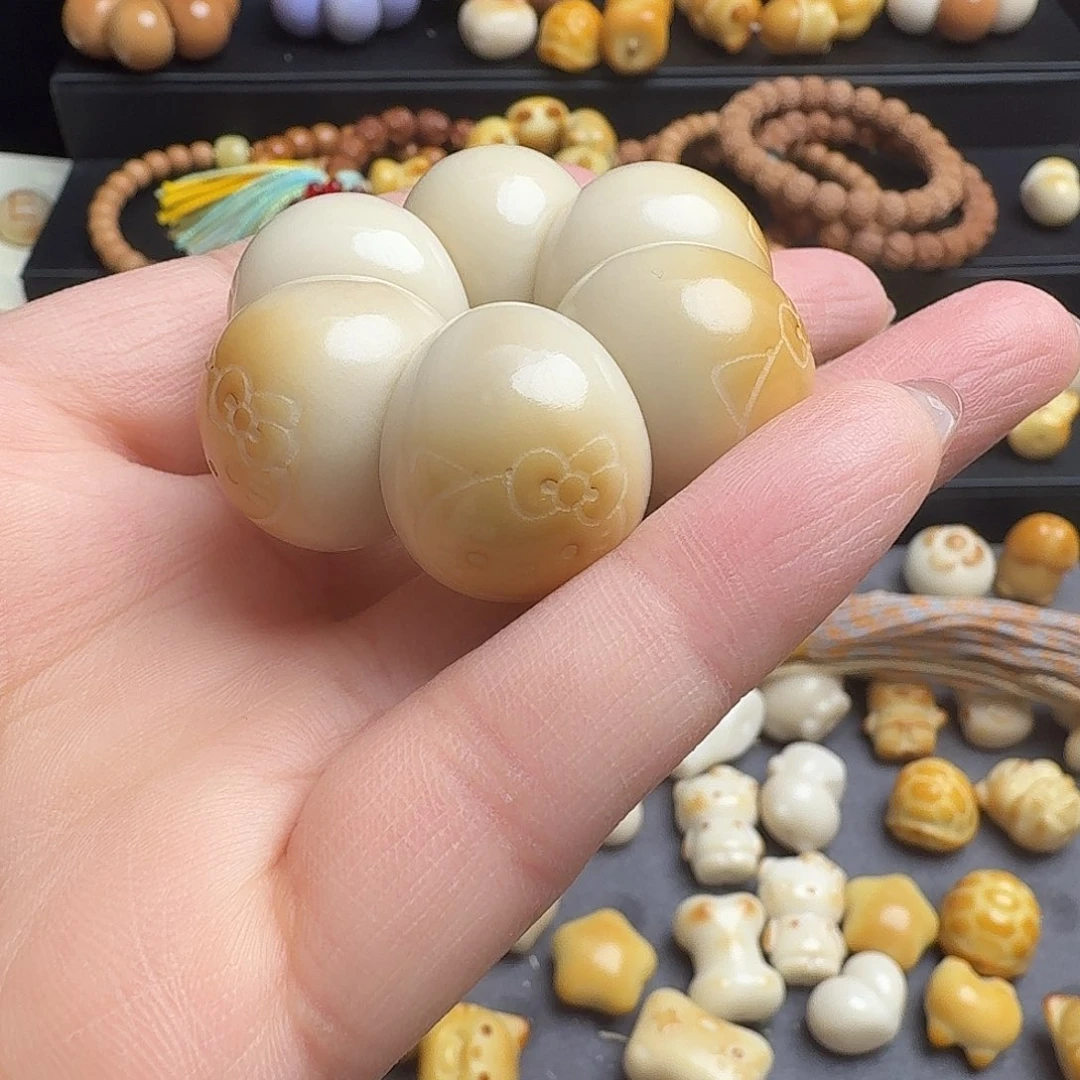 猴头核桃手串KT蒜瓣微微微瑕不退不换