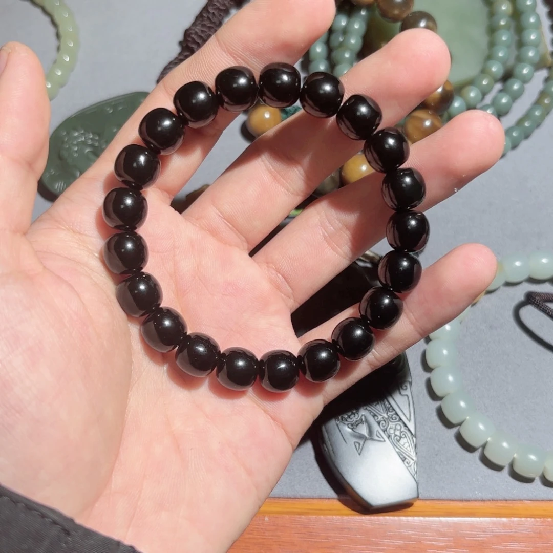 和田玉手链未镶嵌