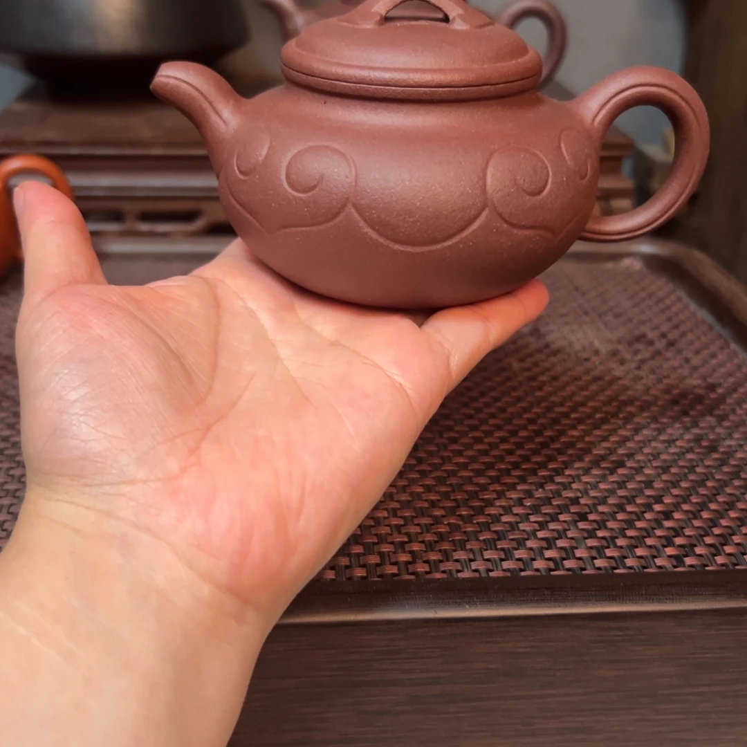 上***狗茶壶紫砂宜兴紫砂全手微瑕不接受退换