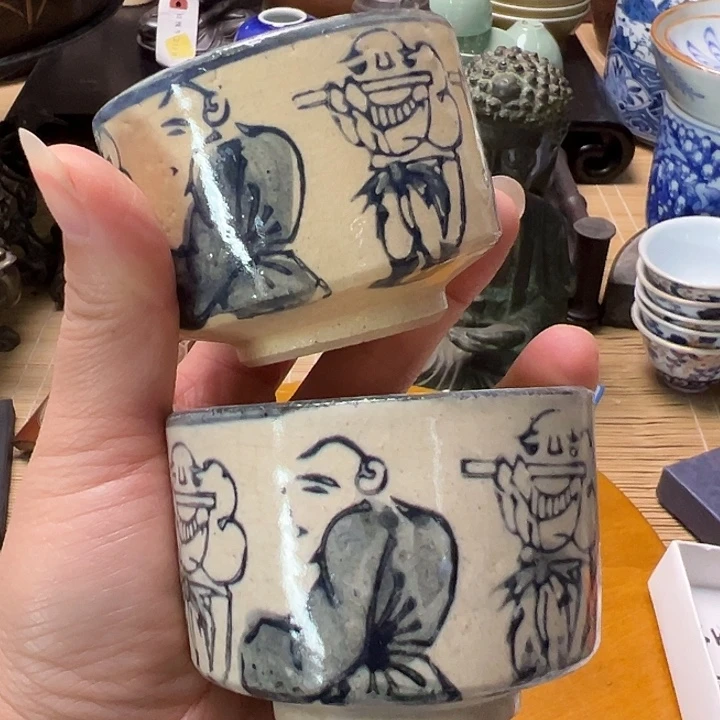 蜜胺瓷小卖部海外回流默认瑕疵