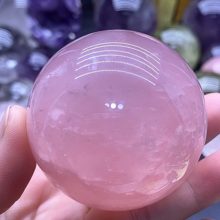 未镶嵌大型摆件(非配饰)紫晶582粉水晶