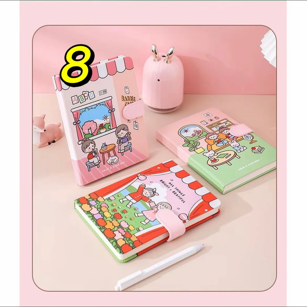 8号文具：文具，贴纸，本子，笔类，套装【以直播间展示为主】