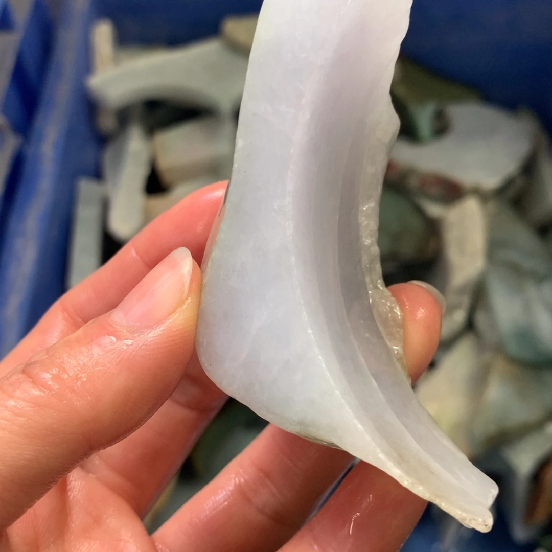 翡翠裸石翡翠边角料