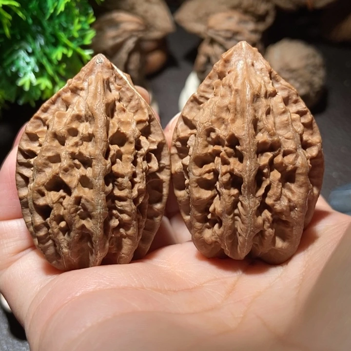 把件文玩核桃东北楸子小雪29