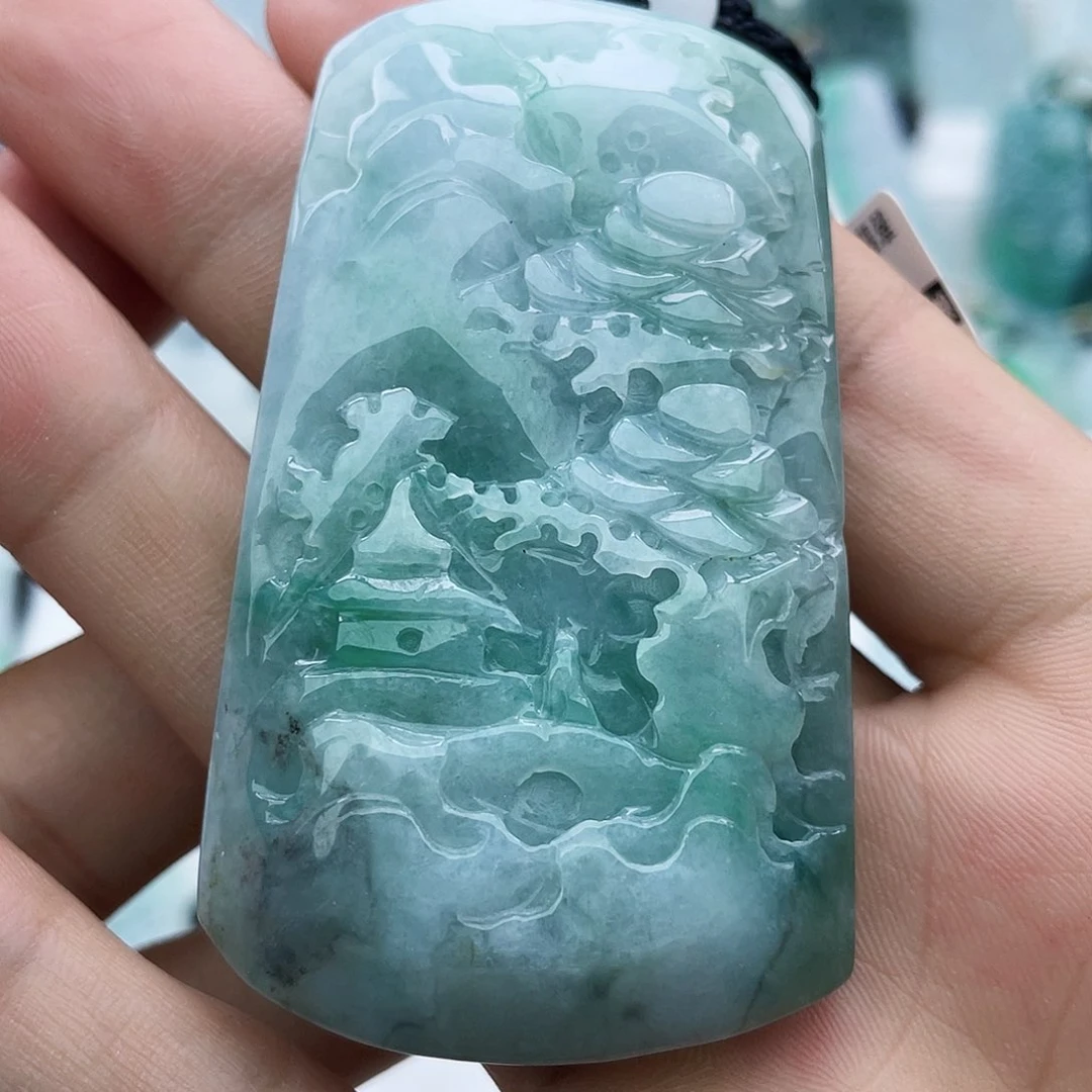 颈饰未镶嵌翡翠翡翠